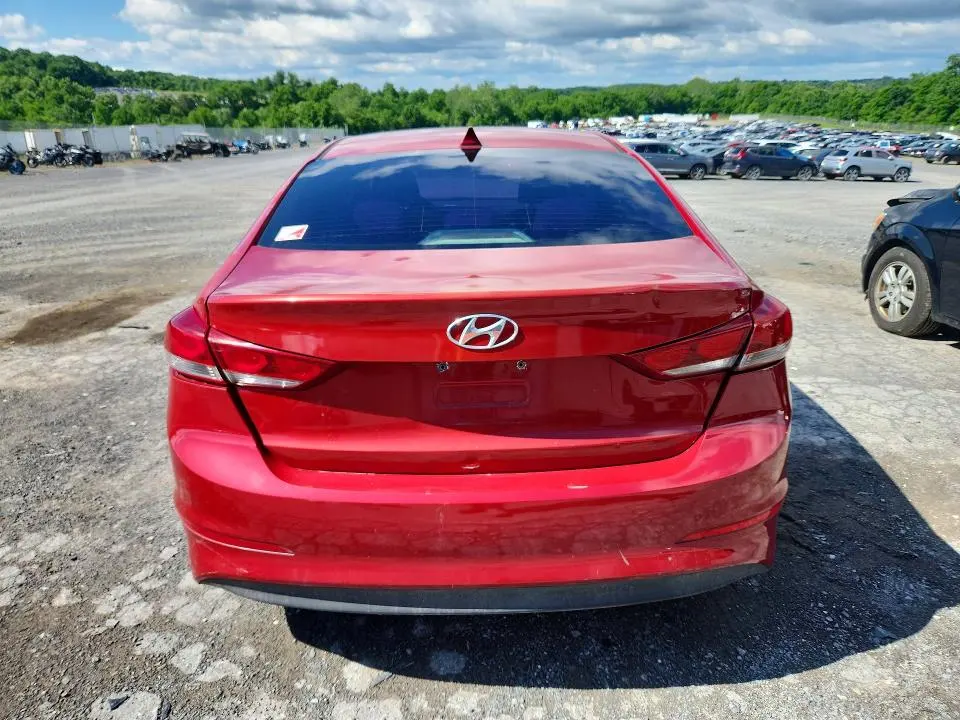 HYUNDAI ELANTRA 2017 VIN KMHD74LFXHU088883