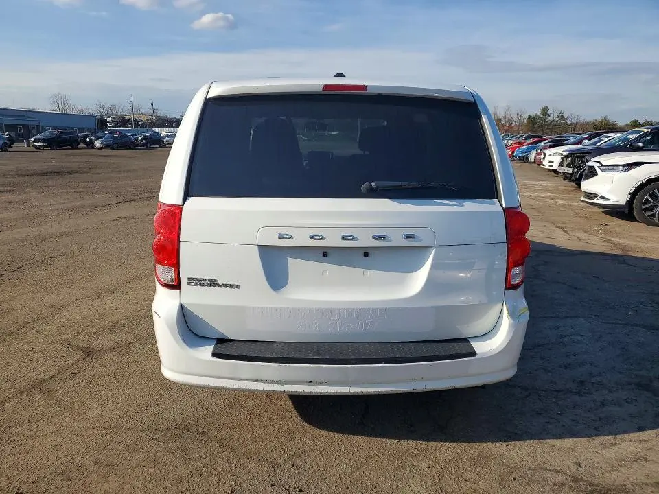 DODGE CARAVAN 2015 VIN 2C4RDGBG9FR684060