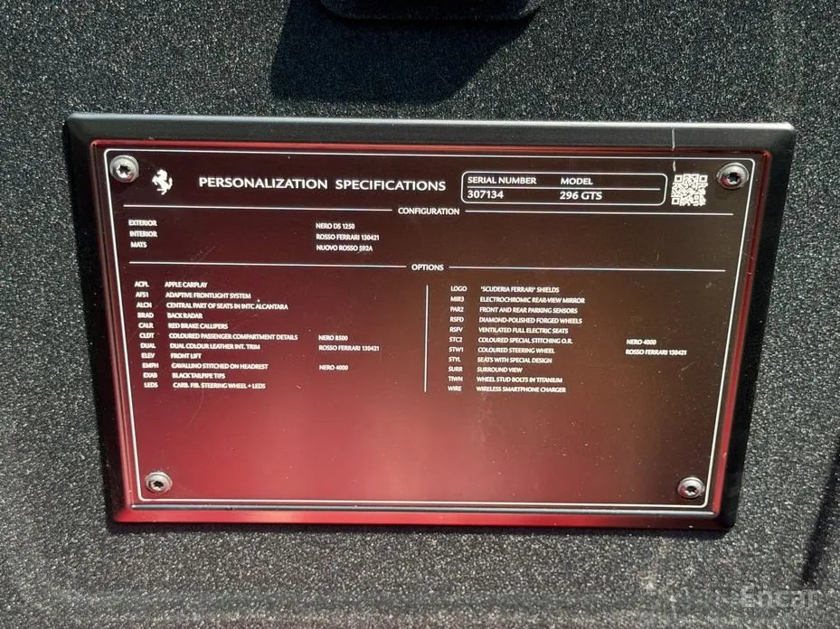 Ferrari 296 2022 3.0 V6