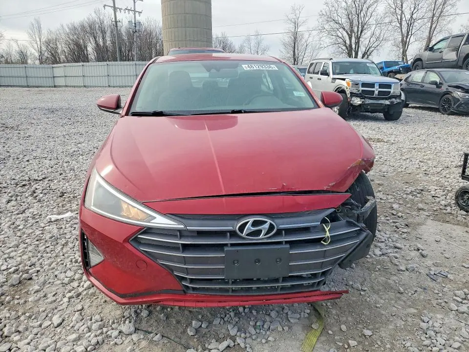 HYUNDAI ELANTRA 2019 VIN KMHD84LF4KU770503