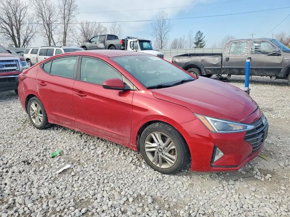 HYUNDAI ELANTRA 2019 VIN KMHD84LF4KU770503