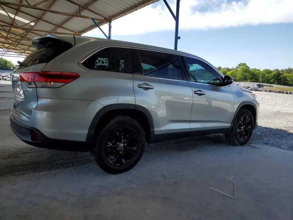 TOYOTA HIGHLANDER 2019 VIN 5TDZZRFH1KS347643