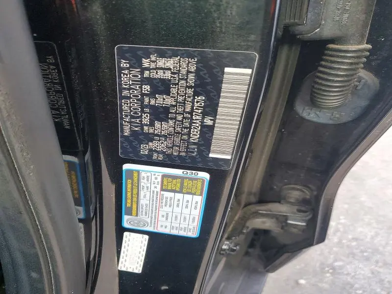 KIA SELTOS 2024 VIN KNDER2AA1R7471576