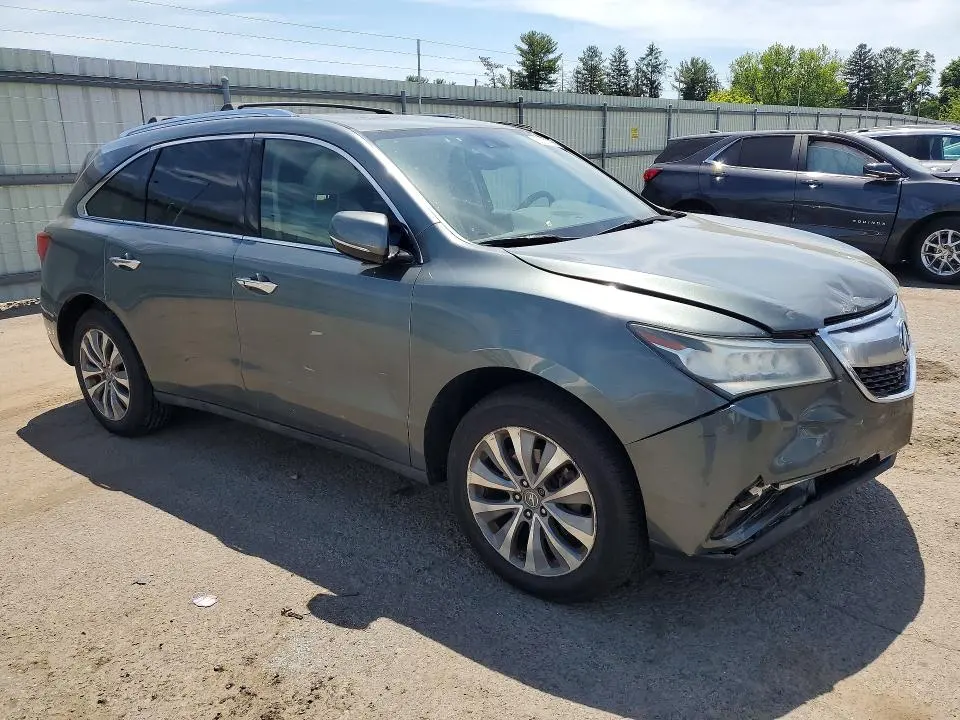 ACURA MDX 2015 VIN 5FRYD4H43FB016949