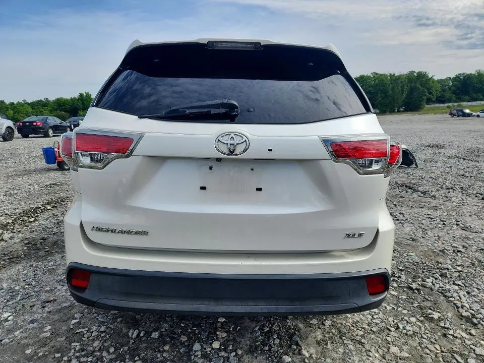 TOYOTA HIGHLANDER 2016 VIN 5TDKKRFH6GS176174