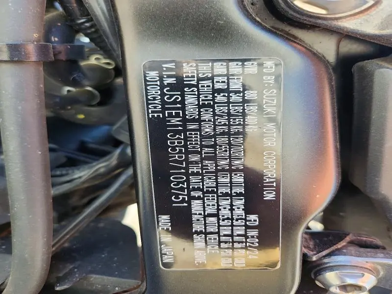 SUZUKI ALL OTHER 2024