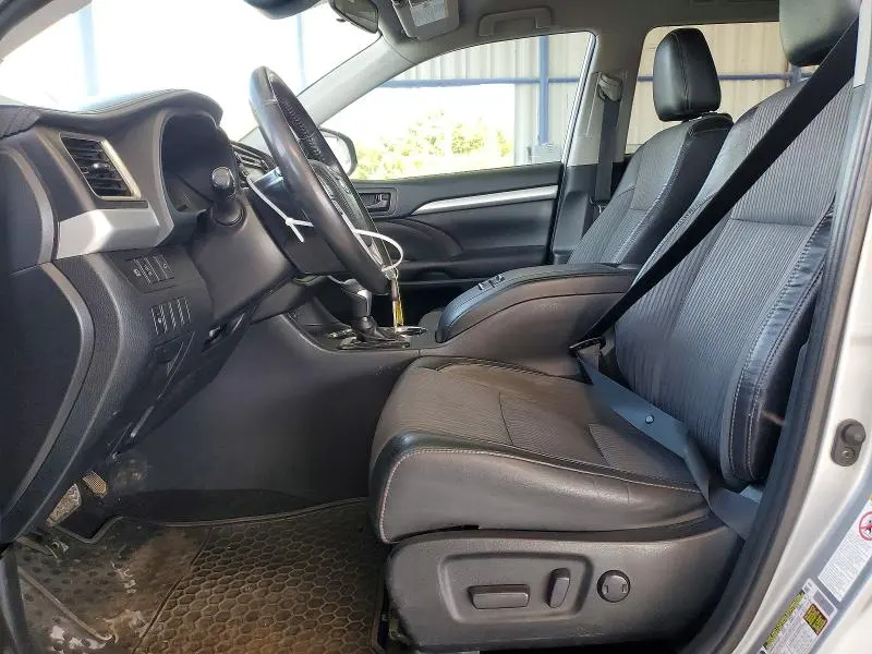 TOYOTA HIGHLANDER 2019 VIN 5TDZZRFH1KS347643