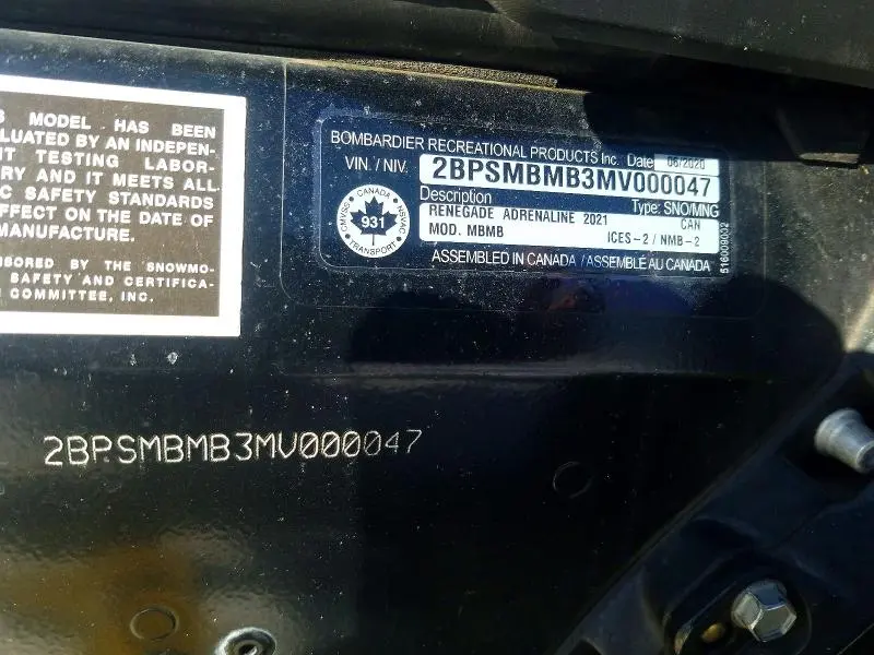 SKI-DOO RENEGADE 2021