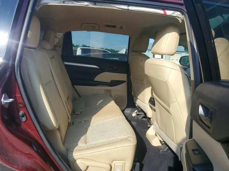 TOYOTA HIGHLANDER 2016 VIN 5TDBKRFH9GS337679