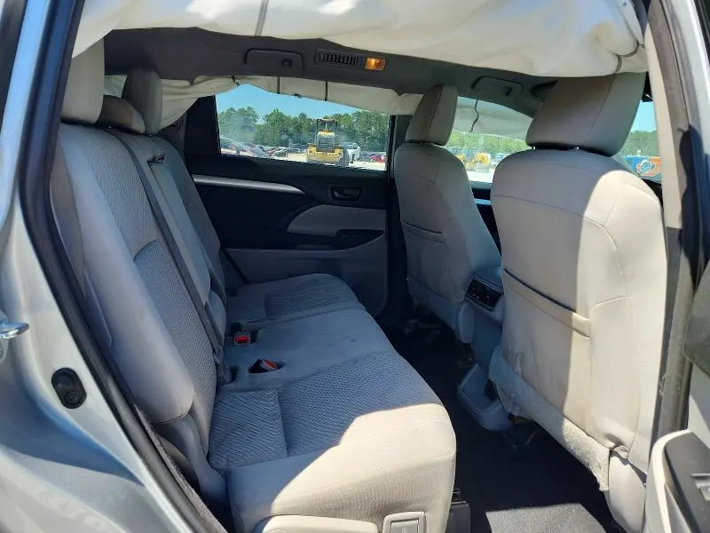 TOYOTA HIGHLANDER 2017 VIN 5TDBZRFH8HS431016