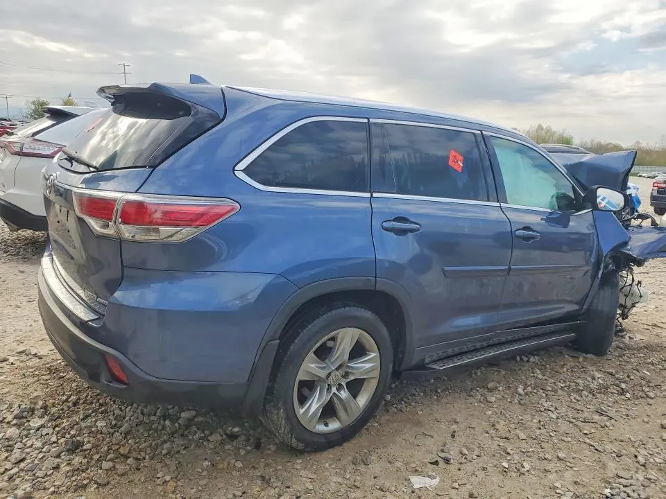 TOYOTA HIGHLANDER 2015 VIN 5TDDKRFH5FS210564