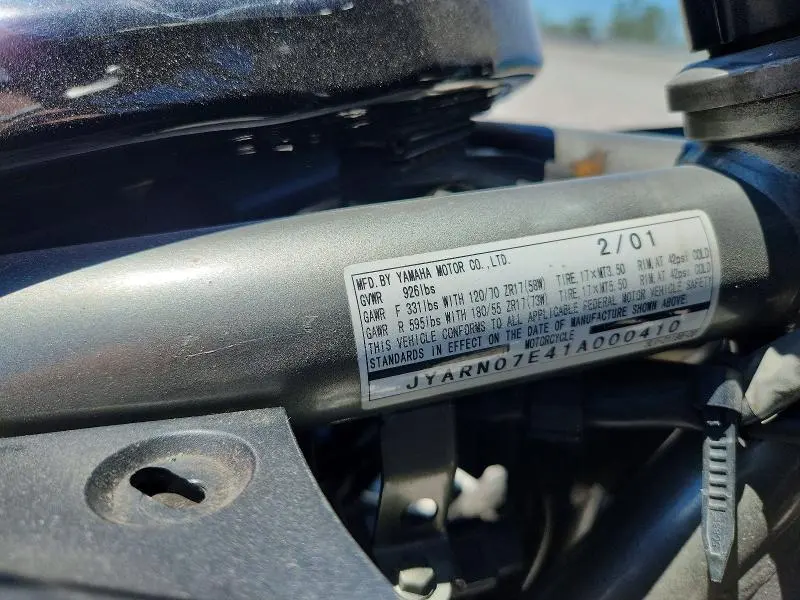 YAMAHA FZS10 2001