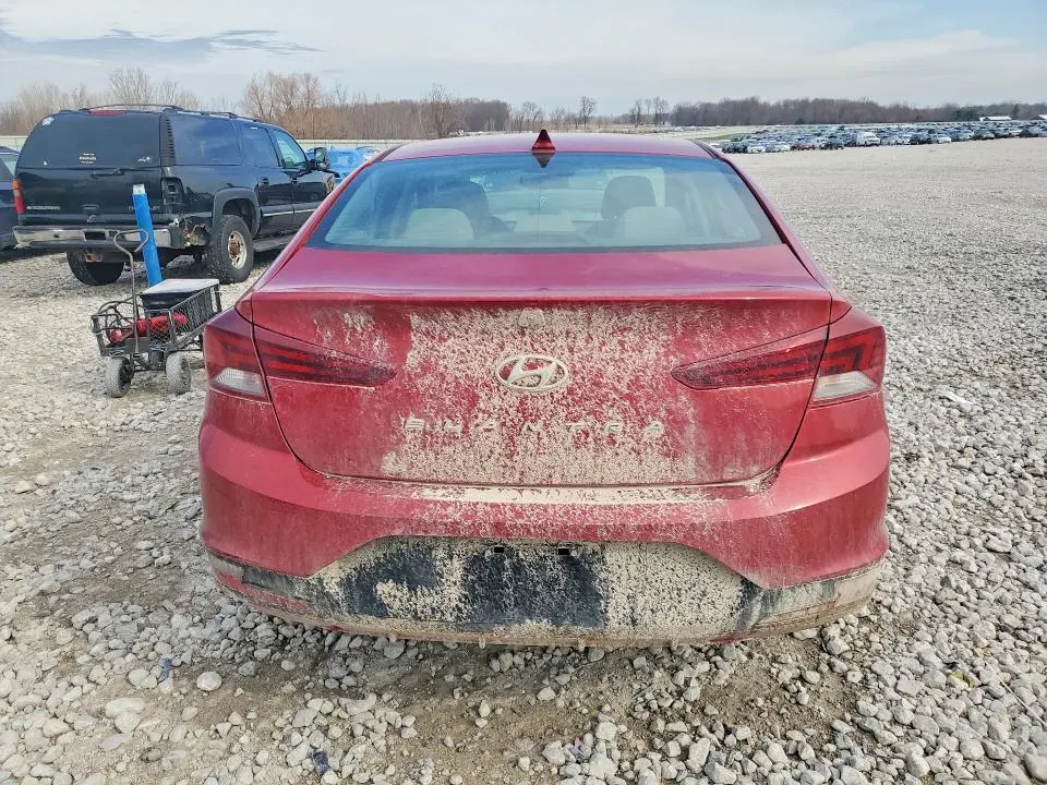 HYUNDAI ELANTRA 2019 VIN KMHD84LF4KU770503