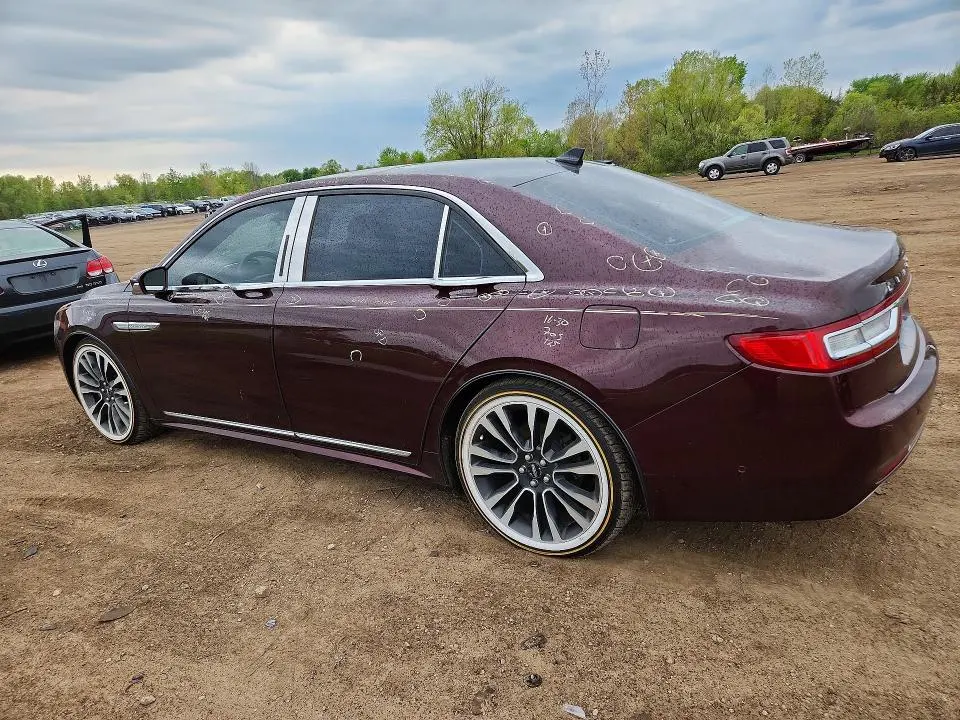 LINCOLN CONTINENTL 2020 VIN 1LN6L9RP2L5602102
