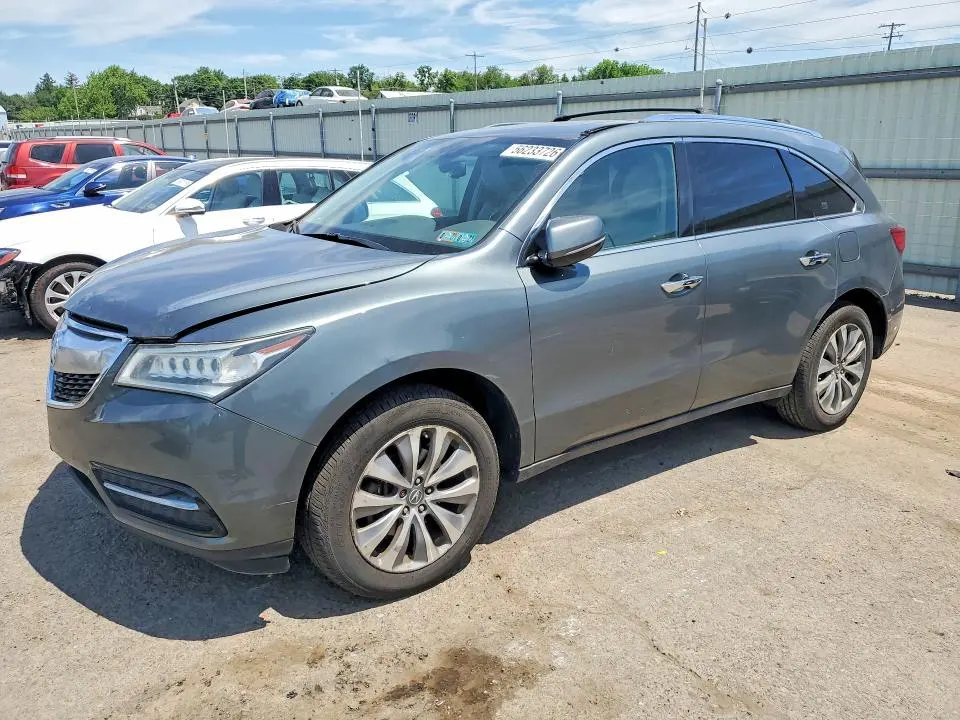 ACURA MDX 2015 VIN 5FRYD4H43FB016949