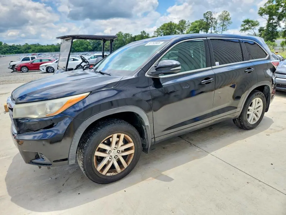 TOYOTA HIGHLANDER 2015 VIN 5TDBKRFH4FS074256