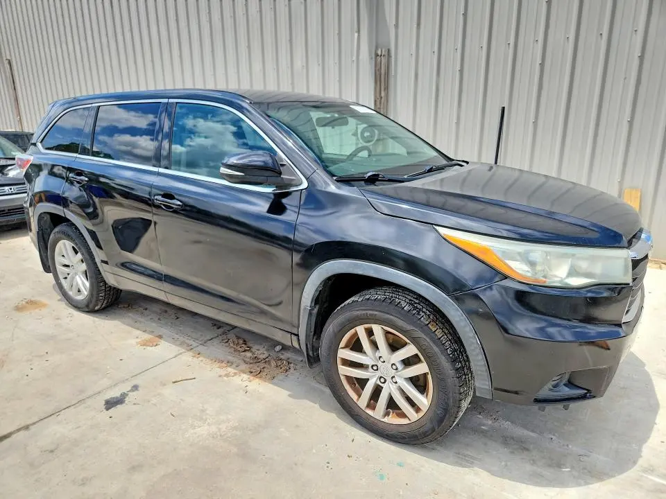 TOYOTA HIGHLANDER 2015 VIN 5TDBKRFH4FS074256