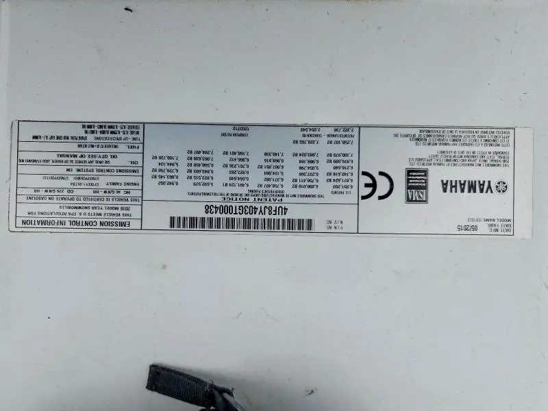 YAMAHA SRVIPER L- 2016