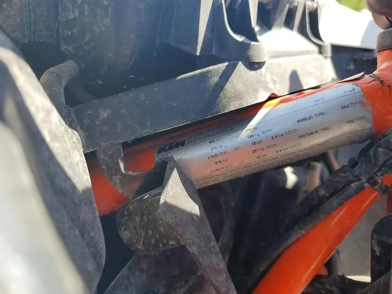 KTM MOTORCYCLE 2024