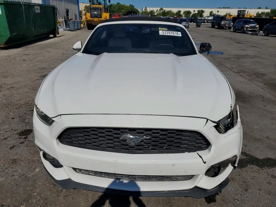 FORD MUSTANG 2015 VIN 1FATP8UH5F5397102