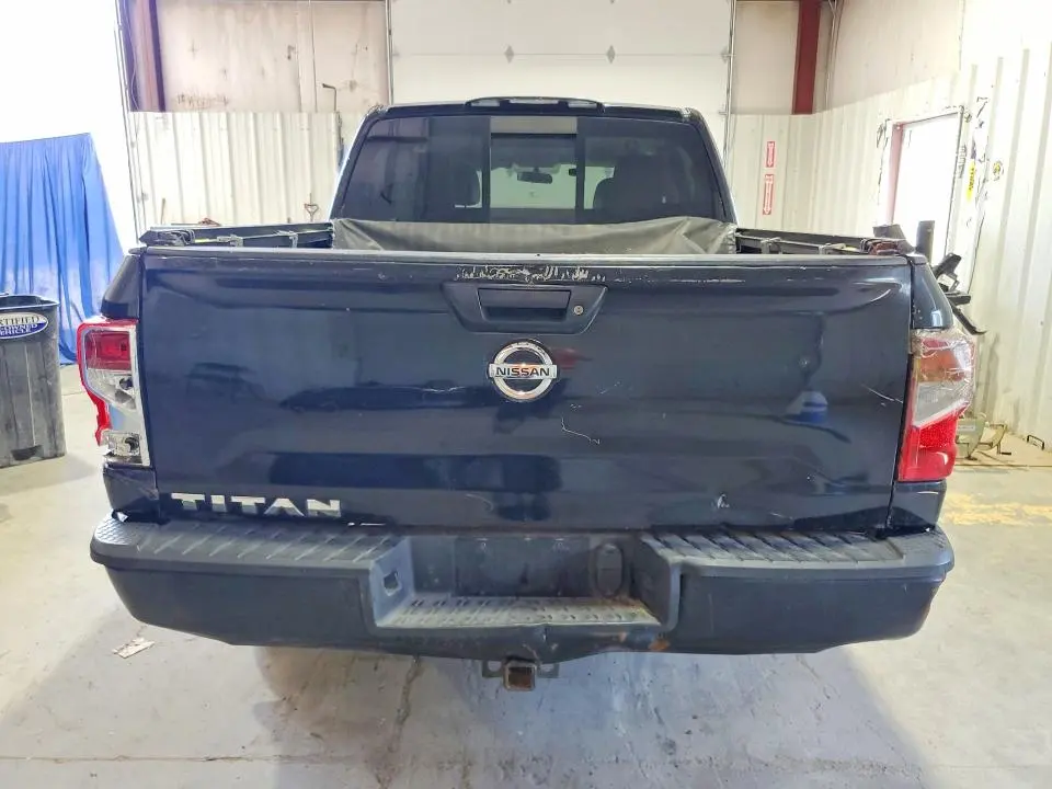 NISSAN TITAN 2017 VIN 1N6AA1EK8HN544386