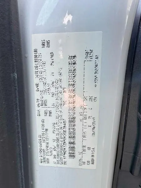 FORD TRANSIT 2019 VIN 1FMZK1ZM6KKB28467