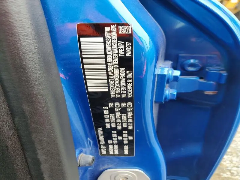 FIAT 500 2021 VIN ZFBNF3B10MP943016