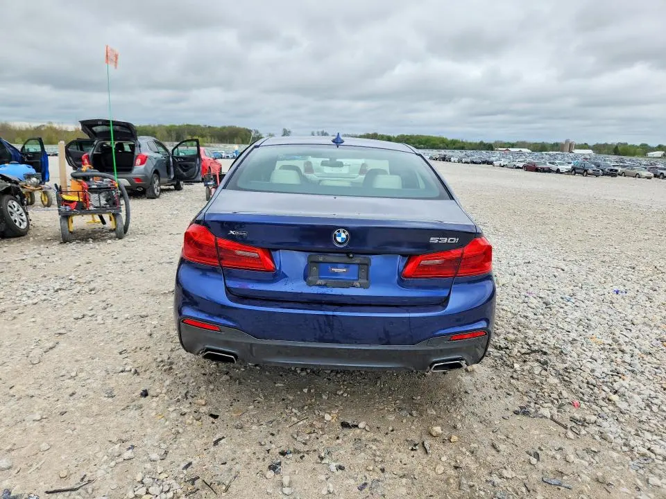 BMW 5 SERIES 2018 VIN WBAJA7C58JWA73178