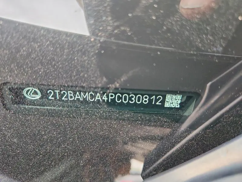 LEXUS RX350 2023 VIN 2T2BAMCA4PC030812