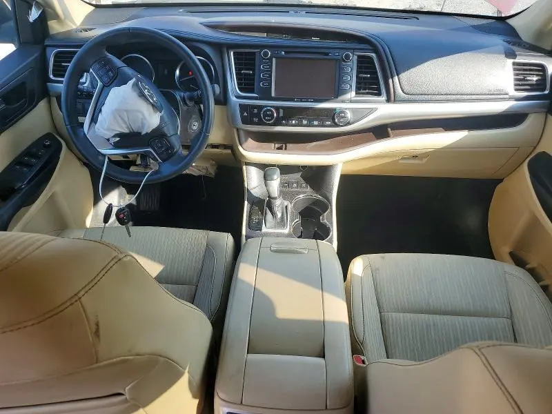 TOYOTA HIGHLANDER 2016 VIN 5TDBKRFH9GS337679