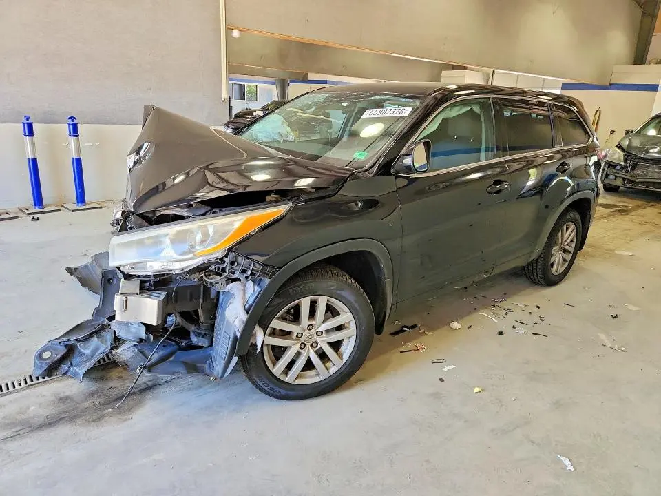 TOYOTA HIGHLANDER 2015 VIN 5TDBKRFH5FS214735
