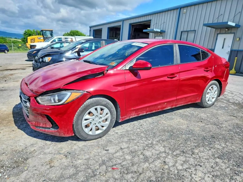 HYUNDAI ELANTRA 2017 VIN KMHD74LFXHU088883