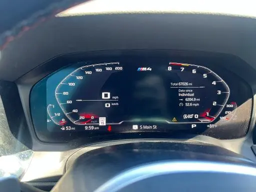 BMW M4 2022 VIN WBS33AZ0XNCH99378
