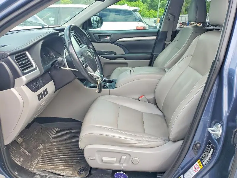 TOYOTA HIGHLANDER 2019 VIN 5TDKZRFH9KS326864