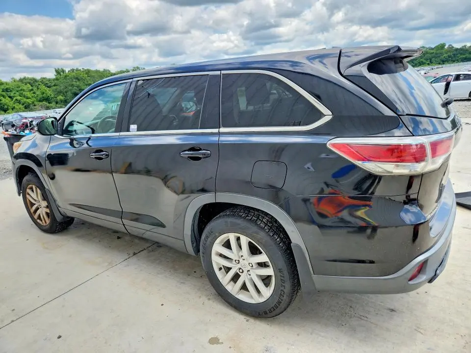 TOYOTA HIGHLANDER 2015 VIN 5TDBKRFH4FS074256