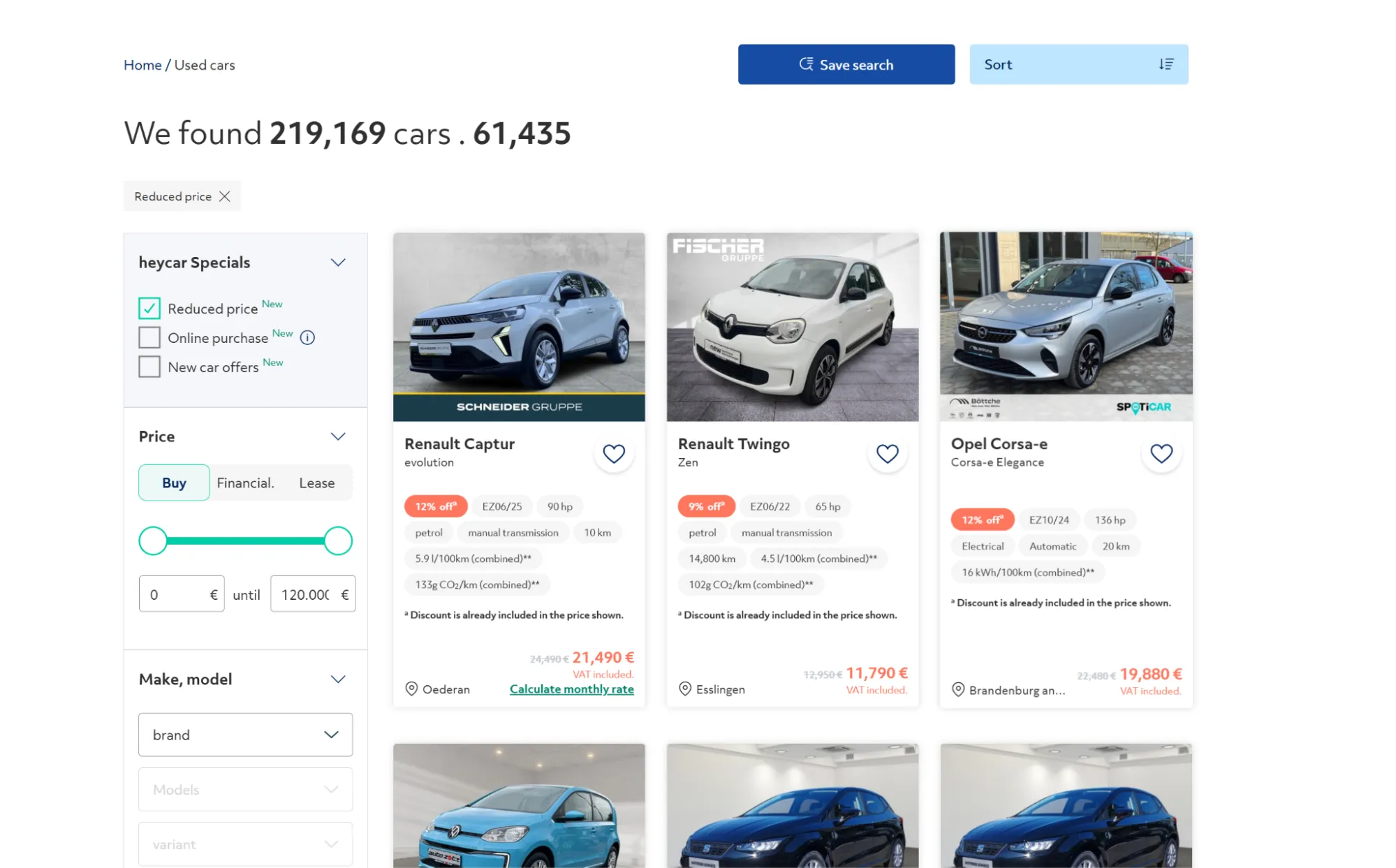 Каталог автомобилей на Heycar